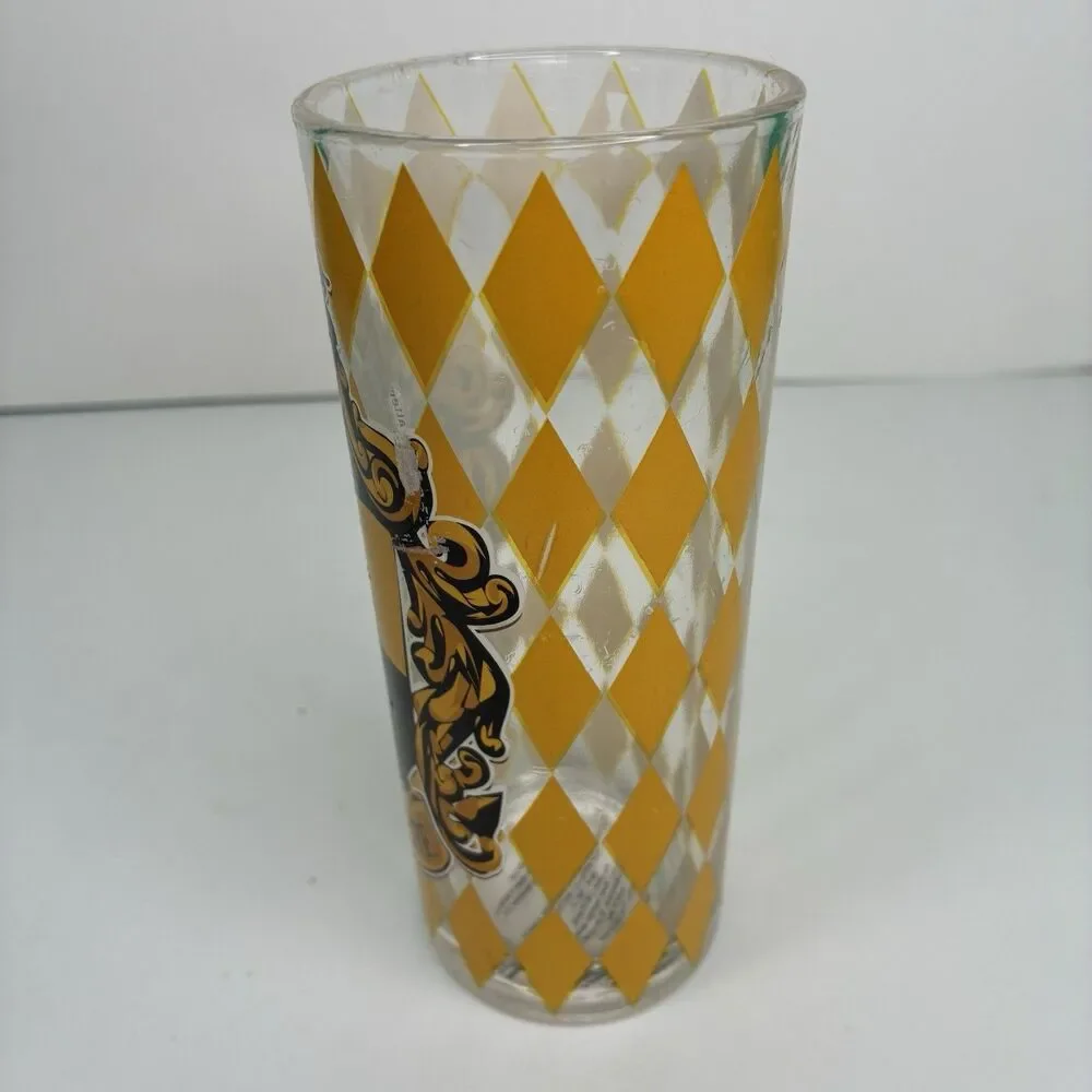 Harry Potter House Crests 2 Piece 10oz Glass Tumbler Set 20th Anniversary